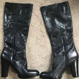Nine West tall leather boots